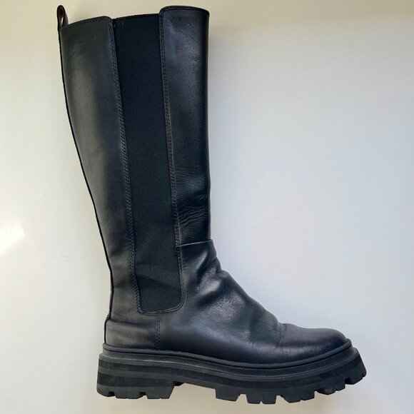 Madewell The Poppy Tall Lugsole Boots | Size 6.5 - Picture 3 of 11